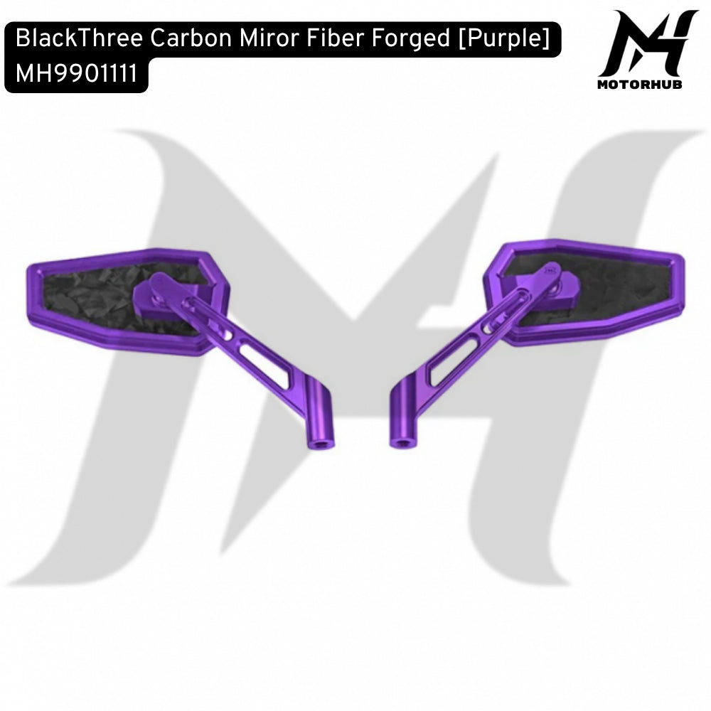 BlackThree Carbon Miror Fiber Forged [Purple] MH9901111
