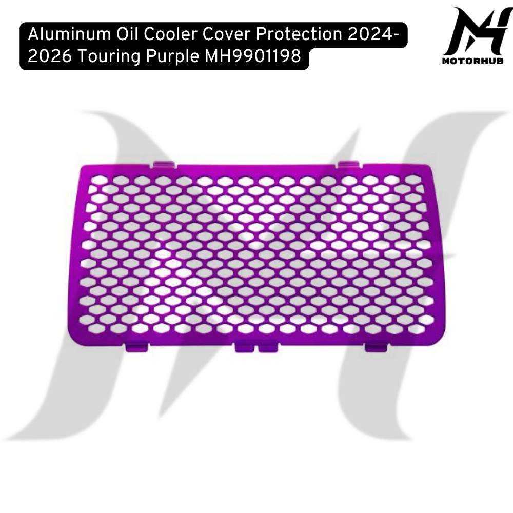 Aluminum Oil Cooler Cover Protection 2024-2026 Touring Purple MH9901198