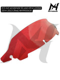 4.5 inch windshield Street Glide Electra Ultra Limited 2014-2023 [Red] MH9900636