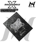 Raceworks V.2 Pull Back Plate Harley Davidson [Raw Polish] RW7700139