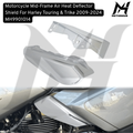Motorcycle Mid-Frame Air Heat Deflector Shield For Harley Touring & Trike 2009-2026 MH9901014