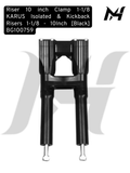 KARUS Isolated & Kickback Risers 1-1/8 - 10Inch [Black] BG100759