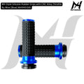 MH Style Silicone Rubber Grips with CNC Alloy Throttle By Wire [Blue] MH9901081