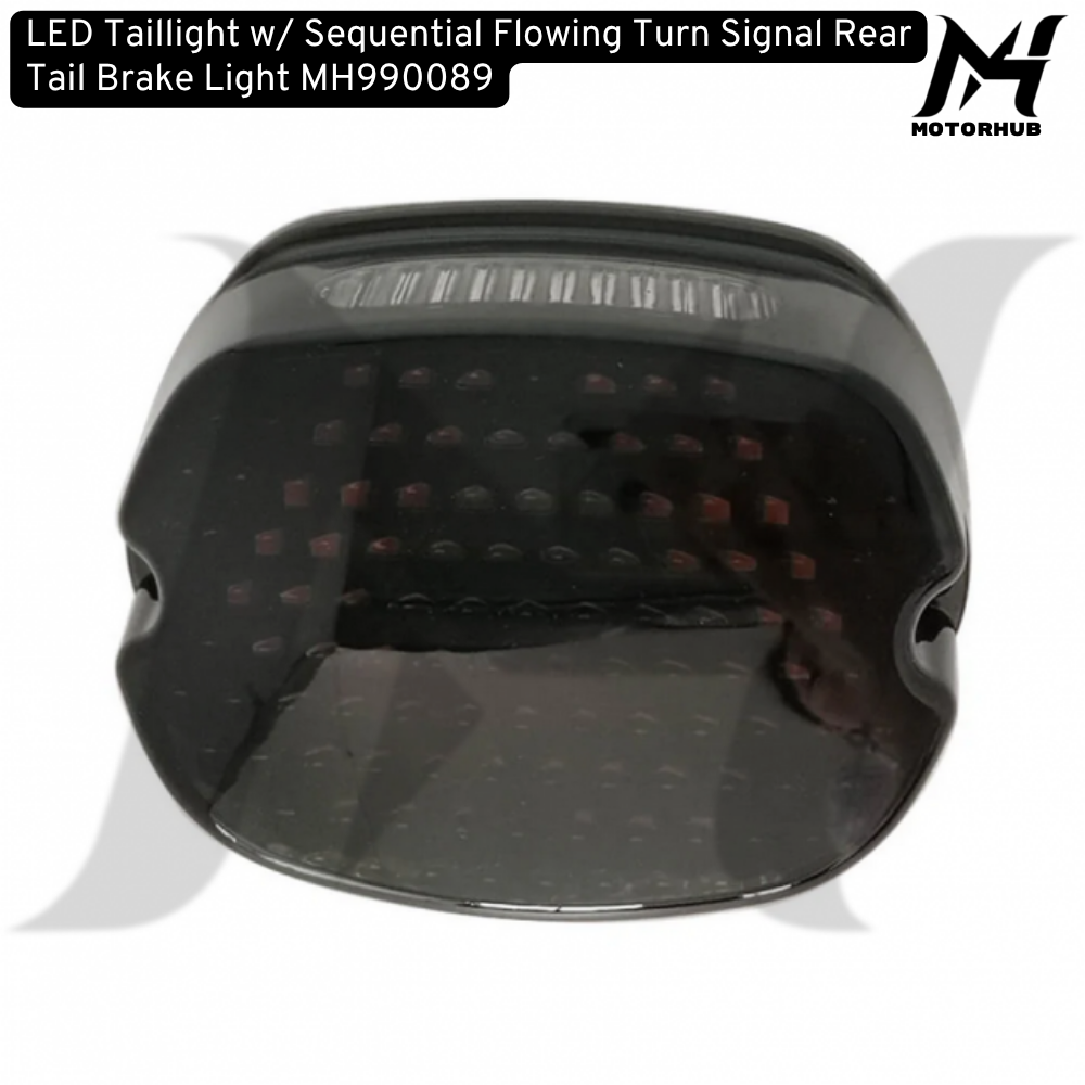 LED Taillight w/ Sequential Flowing Turn Signal Rear Tail Brake Light MH990089