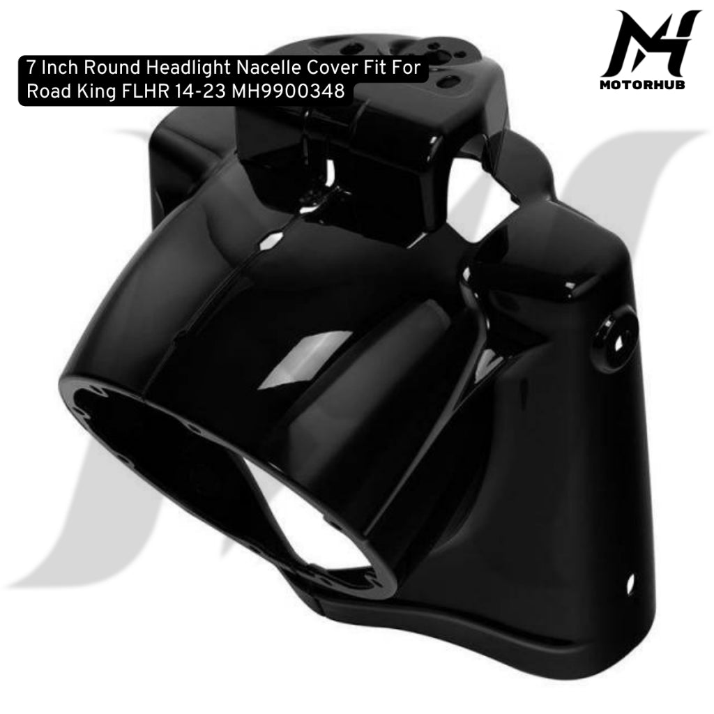 7 Inch Round Headlight Nacelle Cover Fit For Road King FLHR 2014-2023 MH9900348