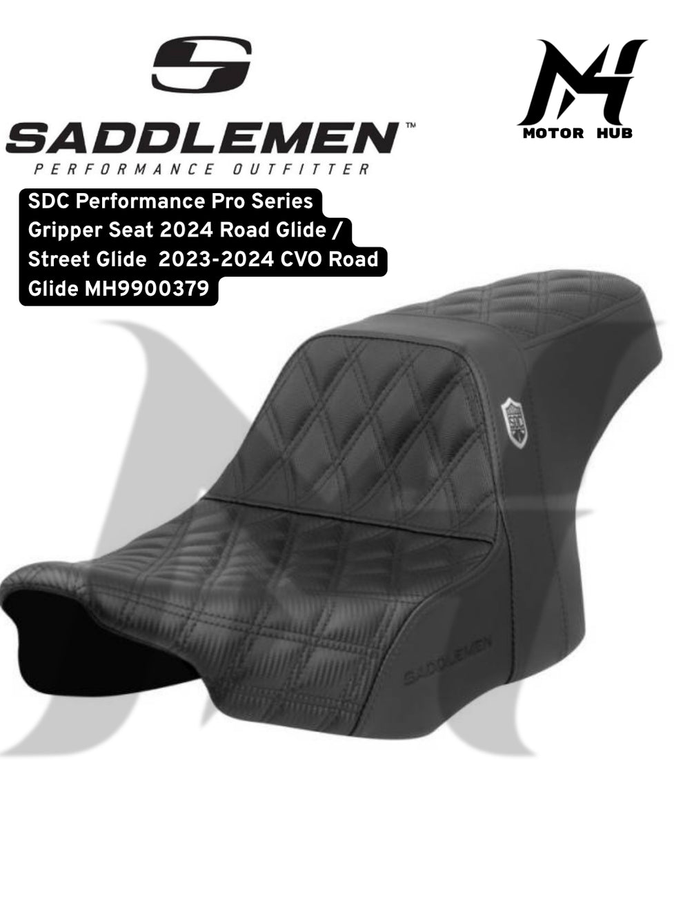 SDC Performance Pro Series Gripper Seat 2024 Road Glide / Street Glide  2023-2024 CVO Road Glide Jok Saddlemen MH9900379