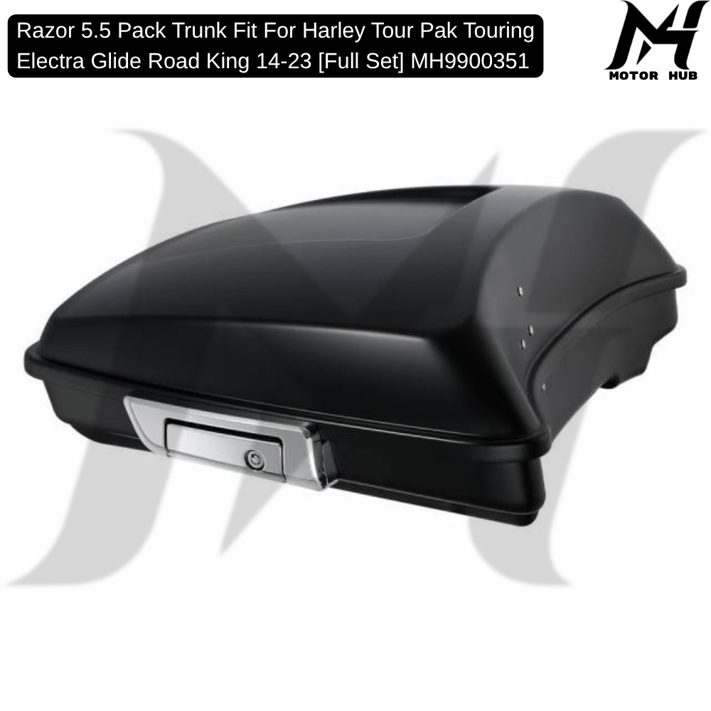 Razor 5.5 Pack Trunk Fit For Harley Tour Pak Touring Electra Glide Road King 14-23 [Full Set] MH9900351
