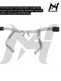 Flat-Out Bar Front Big Roller  Crash Bar Engine Guard for Harley Davidson Touring 2014+ [Chrome] MH9900416