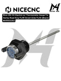 Nice CNC Oil Dipstick Harley Touring 2017-2025 w/ Thermometer Gauge For Harley Road King FLHR Street Glide FLHX [Black] MH9900283