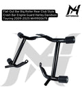 Flat-Out Bar Big Roller Rear Club Style Crash Bar Engine Guard Harley Davidson Touring 2014-2024+