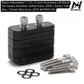 Black Adjustable 1 / 1.5 / 2 Inch Kickstand Lift Block for Harley Davidson Softail Early-2018 / Dyna / Fat Boy / Street Bob Early-2015 MH9901149