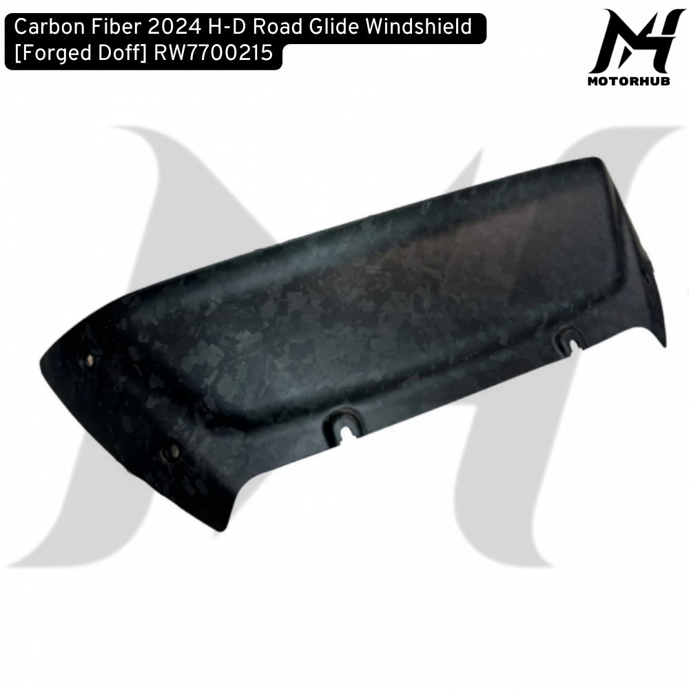 Carbon Fiber 2024 H-D Road Glide Windshield  Forged Doff] RW7700215