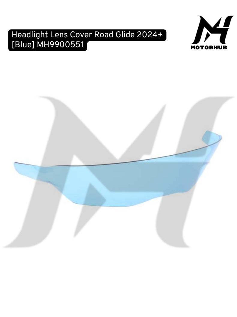 Head Lamp Road Glide Headlight Lens Cover Road Glide 2024+ [Blue] MH9900551