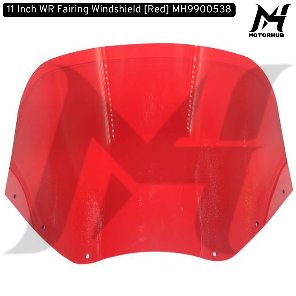 11 Inch WR Fairing Windshield [Red] MH9900538