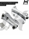 Bracket Tourpack Docking 4 Point Docking Hardware Kit Fit For Harley Touring 14-24 [Chrome] MH9900227