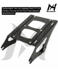 Bracket Tour Pack Road Glide Ultra Classic Electra Police Detachable Two-Up luggage Rack Fit For Harley Touring 14-24 Tour Pack [Black]   MH9900225