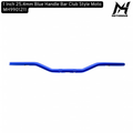 Setang Harley 1 Inch 25.4mm Blue Handle Bar Club Style Moto MH9901211
