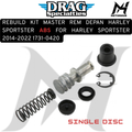 REBUILD KIT MASTER REM DEPAN HARLEY SPORTSTER ABS FOR HARLEY SPORTSTER 2014-2022 1731-0420 OEM 41700084