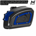 Air Filter Carbon Look Air Cleaner Red Intake Element for Harley Touring 2024-2026 Softail 2025 [Blue] MH9901250