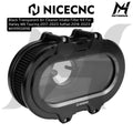 Black Transparent Air Cleaner Intake Filter Kit For Harley M8 Touring 2017-2023 Softail 2018-2023   MH9900898