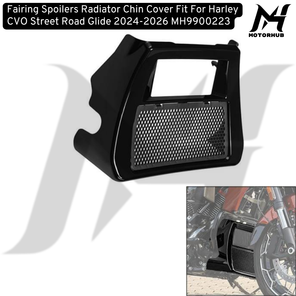 Fairing Spoilers Radiator Chin Cover Fit For Harley CVO Street Road Glide 2024-2026 MH9900223