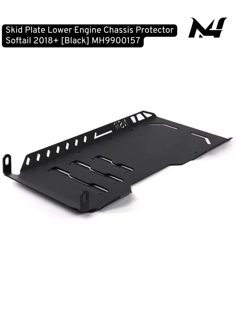 Softail M8 Skid Plate Lower Engine Chassis Protector Softail 2018+ [Black] MH9900157