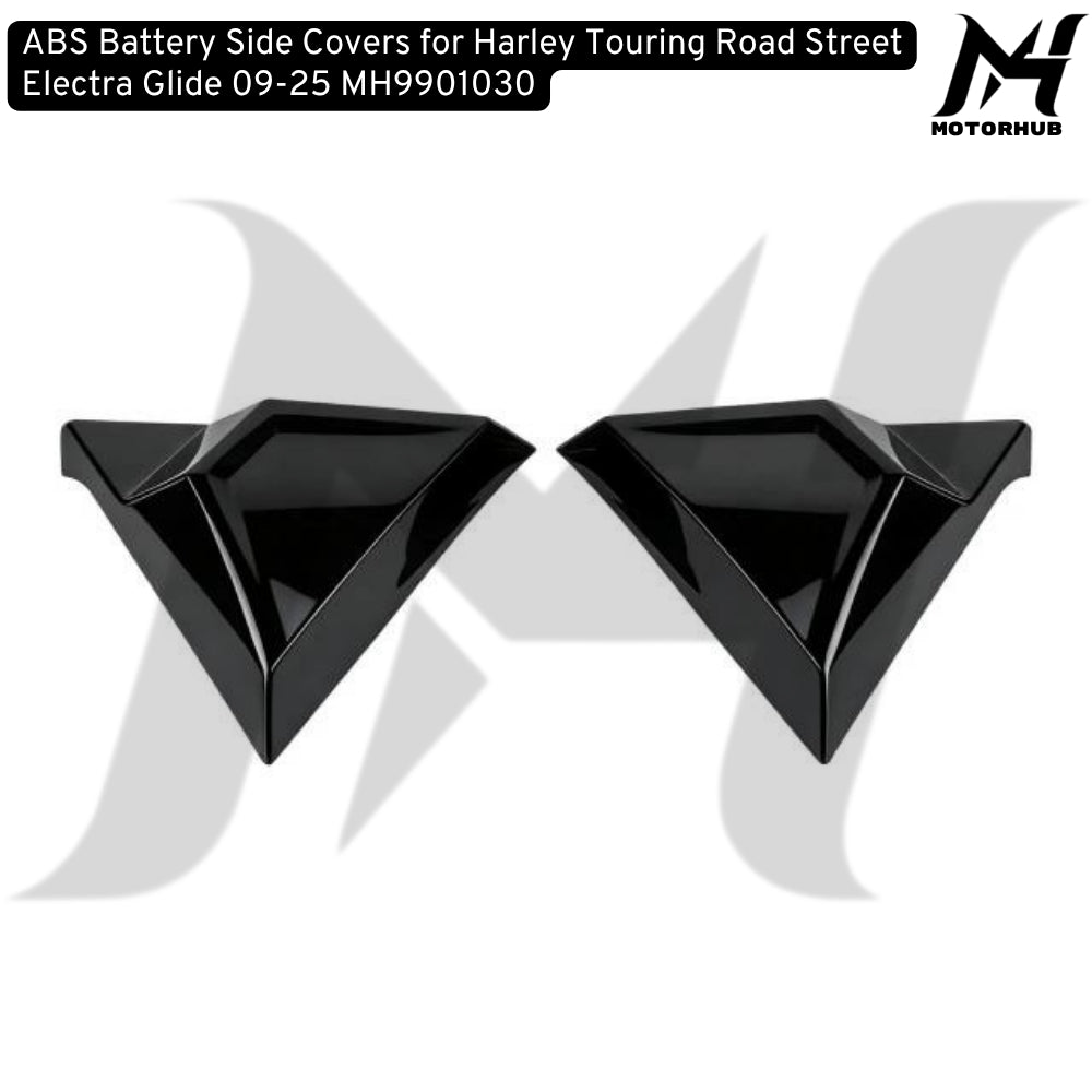 ABS Battery Side Covers for Harley Touring Road Street Electra Glide 09-25 MH9901030