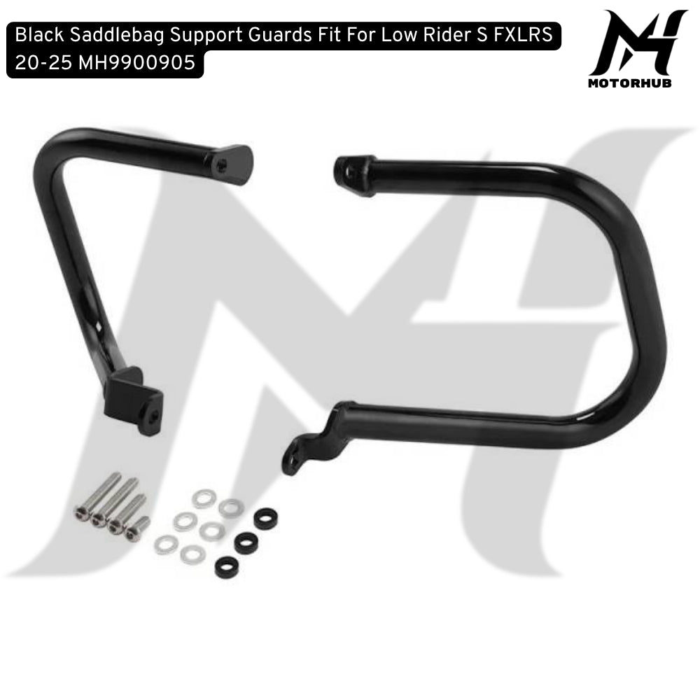 Black Saddlebag Support Guards Fit For Low Rider S FXLRS 20-25 MH9900905