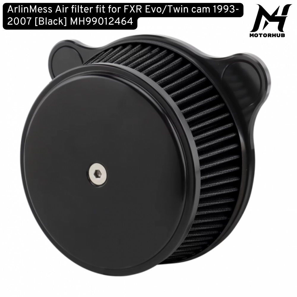 ArlinMess Air filter fit for FXR Evo/Twin cam 1993-2007 [Black] MH99012464