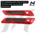 CNC Saddlebag Latch Carbon reflector PB 2023.5-later Touring [Red] MH9900943