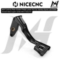 Mid Control Rear Brake Pedal Lever Kit For Harley Dyna Low Rider Street Bob Super Glide MH7700370