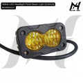 Yellow LED Headlight Flood Beam Light [2x3Inch] MH9900107