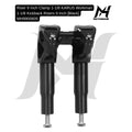 KARUS Workman 1-1/8 Kickback Risers 9 Inch [Black] MH9900605