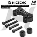 Nice CNC Pull Back Plate Road Glide Harley Davidson Handlebar Riser Relocation MH9900408