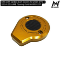 CNC with Carbon Cam Covers for 2024 CVO – 2024-2026 M8 Touring Gold MH9901207