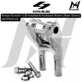 Kraus 10 Inch 1-1/8 Isolated & Kickback Risers [Raw-Silver] MH9900126