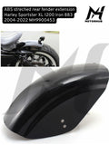 ABS streched rear fender Harley Sportster 48 XL 1200 Iron 883 tahun 2004-2022 MH9900453