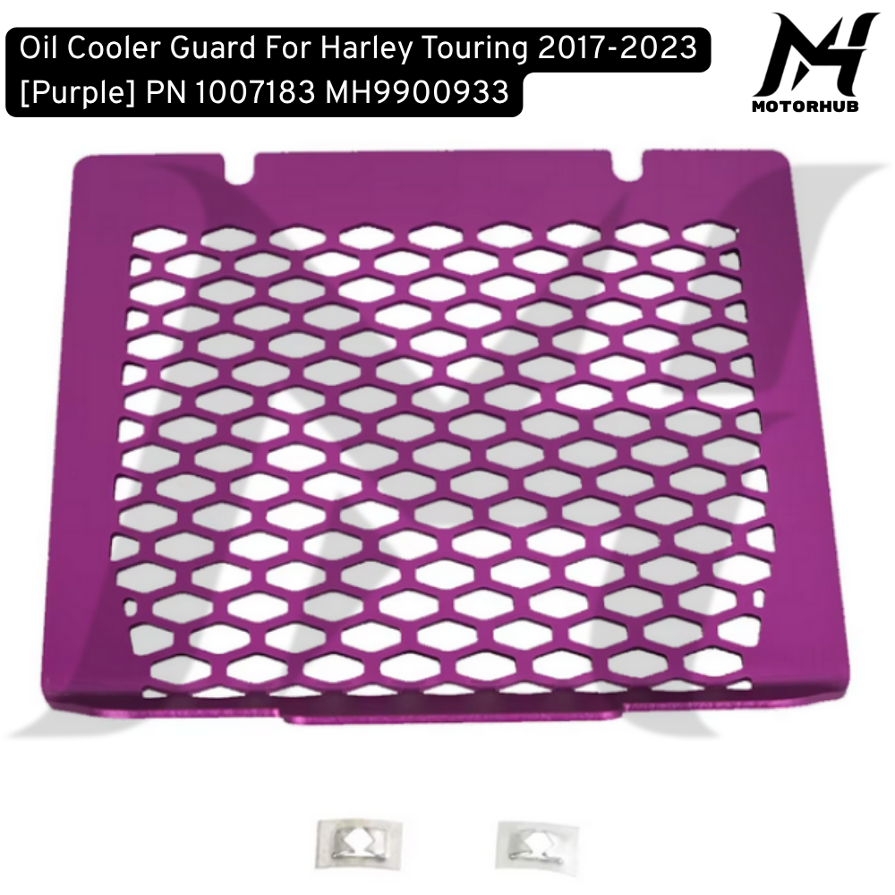 Oil Cooler Guard For Harley Touring 2017-2023 [Purple] PN 1007183 MH9900933