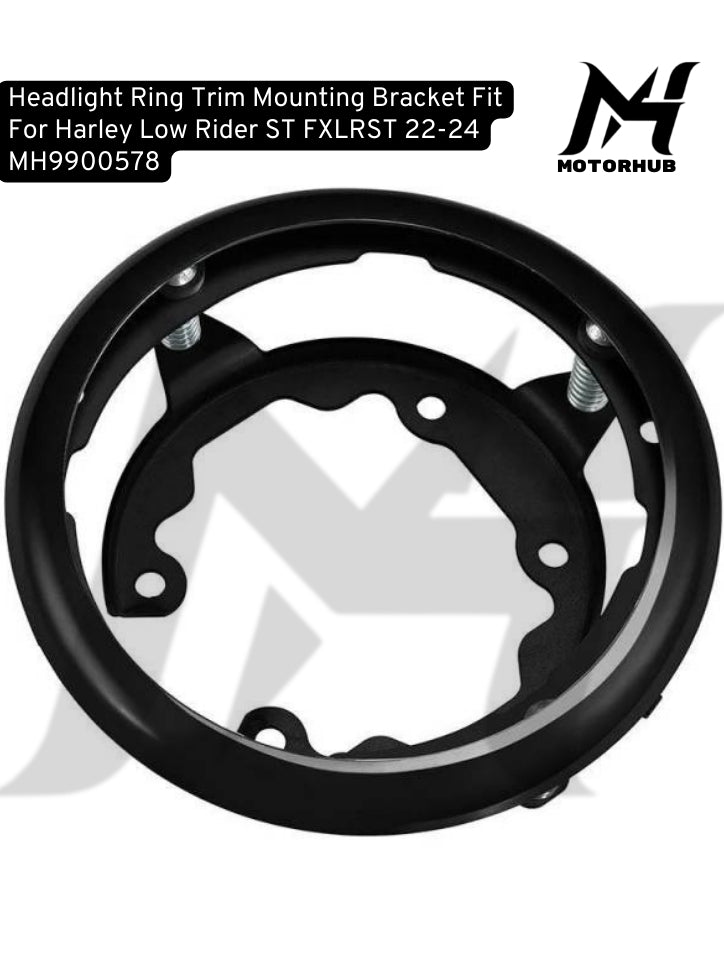 Headlight Ring Trim Mounting Bracket Fit For Harley Low Rider ST FXLRST 22-24 MH9900578