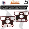 GENUINE JAMES GASKET REPLACEMENT ROCKER BOX COVER GASKET EVO HARLEY DYNA 84-00 TOURING 84-98 SOFTAIL 84-99 SPORTSTER 86-20 DS174203 OEM 16779-99