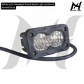 White LED Headlight Flood Beam Light [2x3Inch] MH9900108
