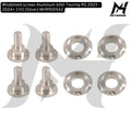 Windshield screws Aluminum 6061 Touring RG 2023 - 2024+ CVO [Silver] MH9900542