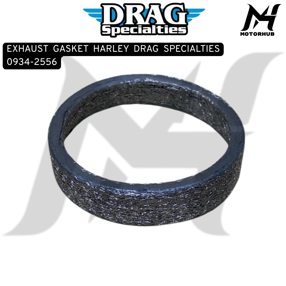 DRAG SPECIALTIES EXHAUST GASKET HARLEY DYNA 84-17 TOURING 82-20 SOFTAIL 84-20 SPORTSTER 86-20 0934-2556
