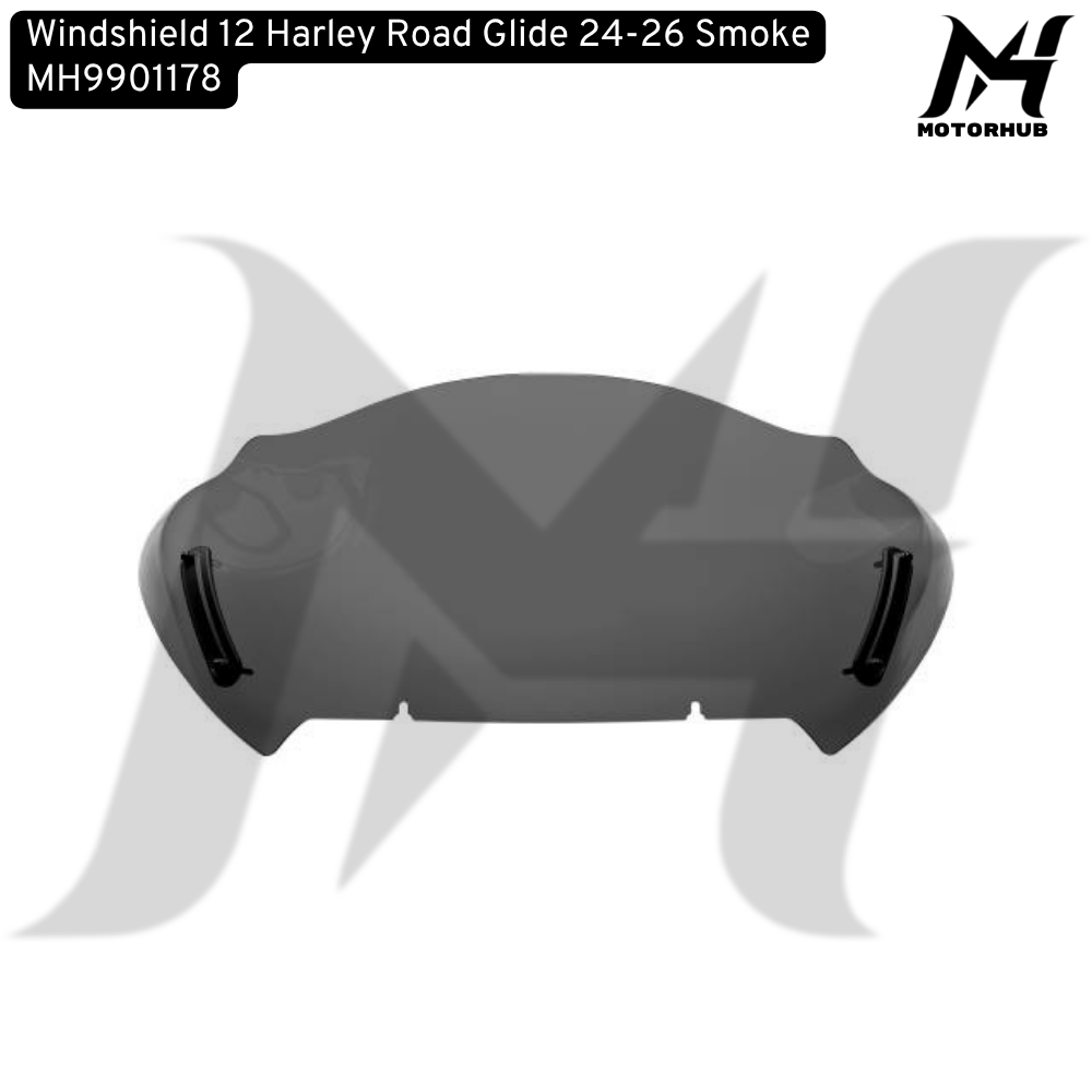Windshield 12 Harley Road Glide 24-26 Smoke MH9901178