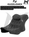 Street Glide SDC Performance Pro Series Gripper Seat w/Lumbar Rest 2024 Road Glide / Street Glide 2023-2024 CVO Road Glide MH9900380