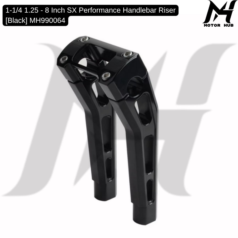 1-1/4 1.25 - 8 Inch SX Performance Handlebar Riser [Black] MH990064