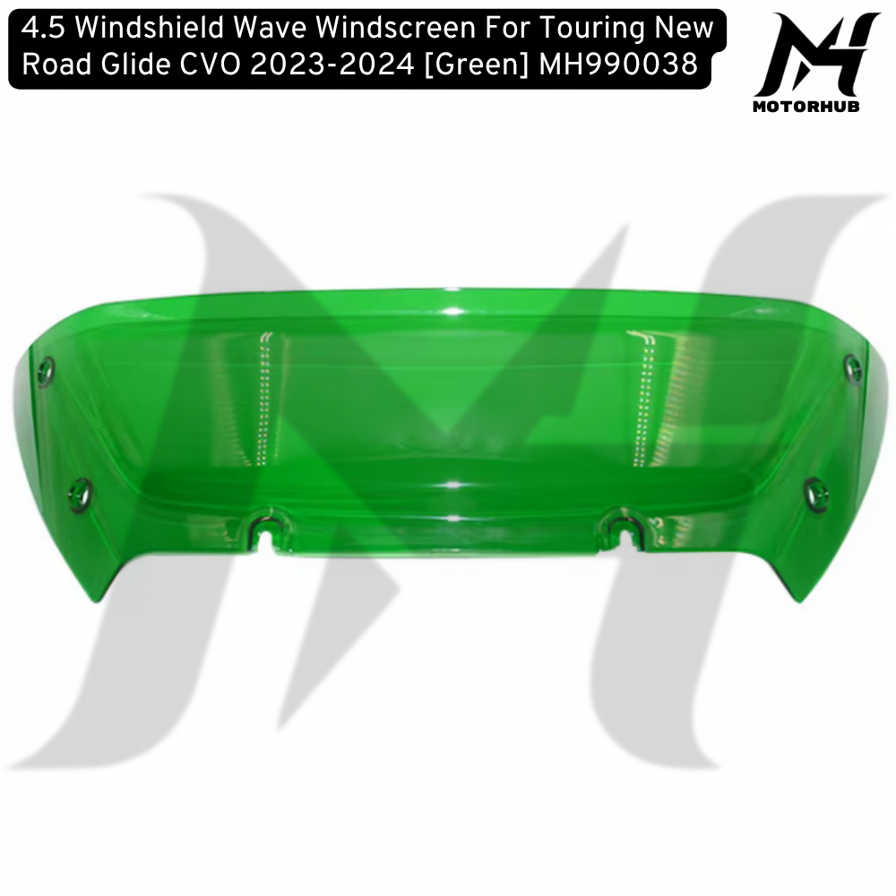 4.5 Windshield Wave Windscreen For Touring New Road Glide CVO 2023-2024 [Green] MH990038