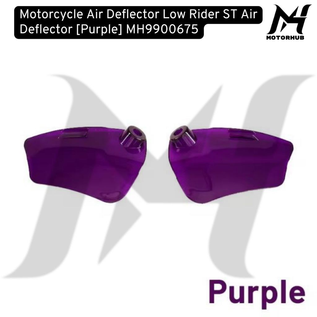 Motorcycle Air Deflector Low Rider ST Air Deflector [Purple] MH9900675