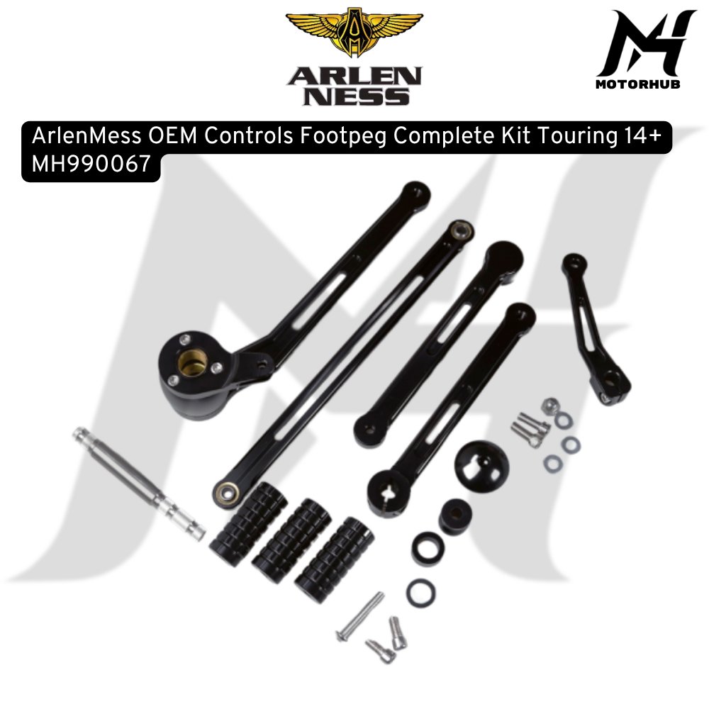 ArlenMess OEM Controls Footpeg Complete Kit Touring 14+ MH990067