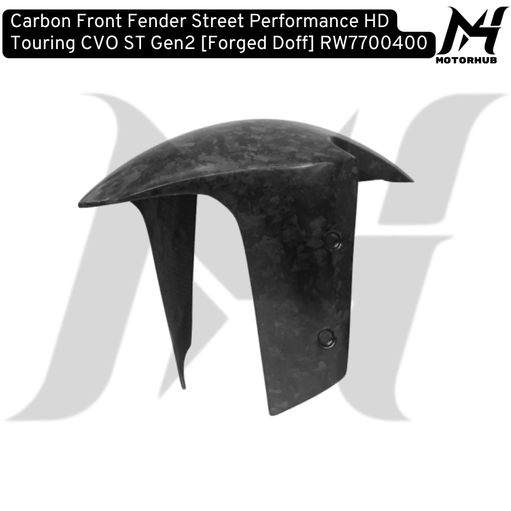 Carbon Front Fender Street Performance HD Touring CVO ST Gen2 [Forged Doff] RW7700400